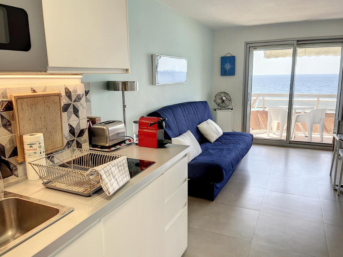Studio With Beautiful Sea View And Direct Beach Access Κάννες Εξωτερικό φωτογραφία